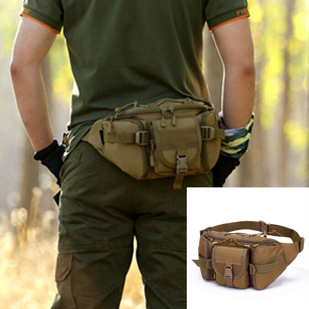 2019 Utility Tactical Waist Pack Pouch Military Camping Hiking Outdoor