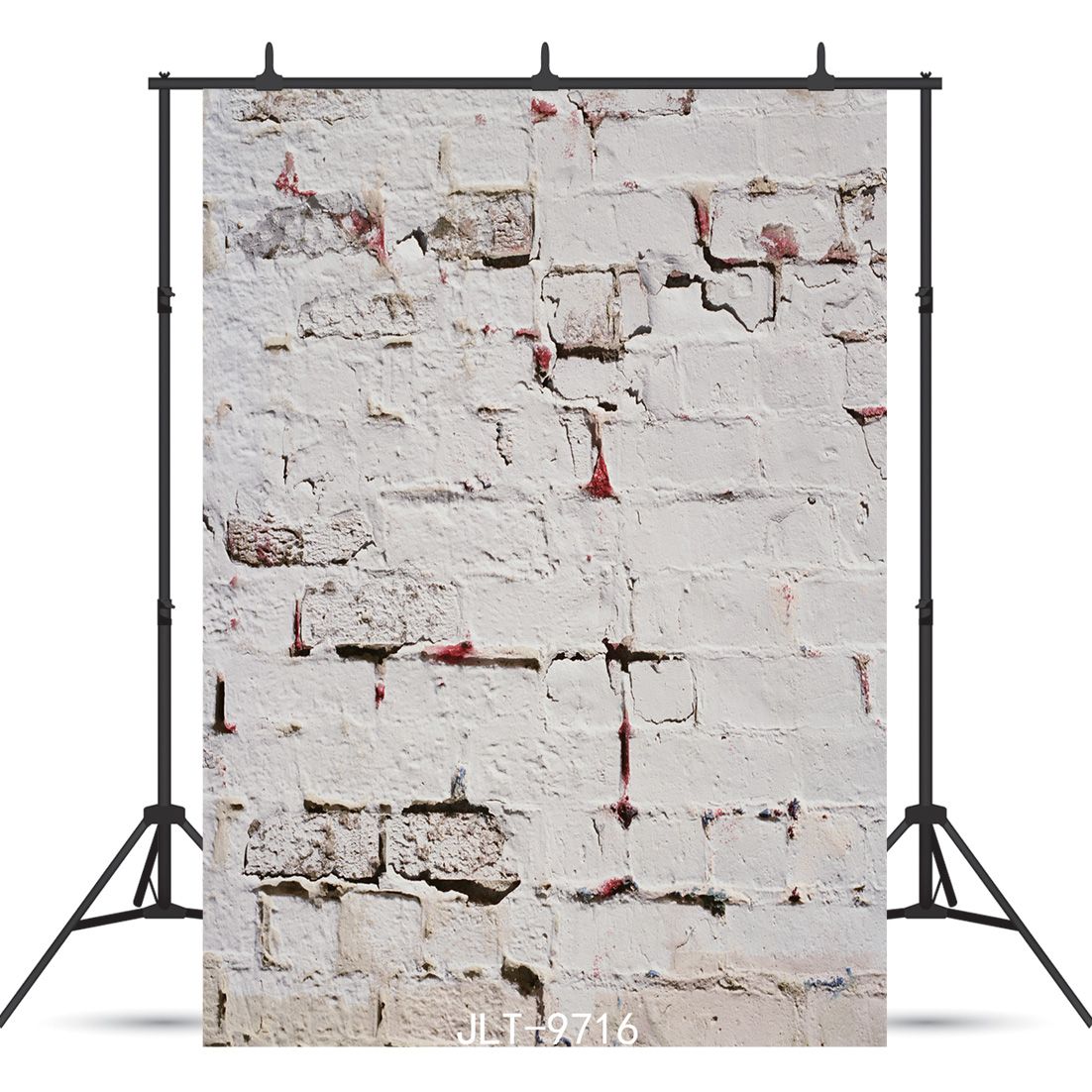 Grunge Vintage Brick Wall Spotlight Vinyl Photography Background For