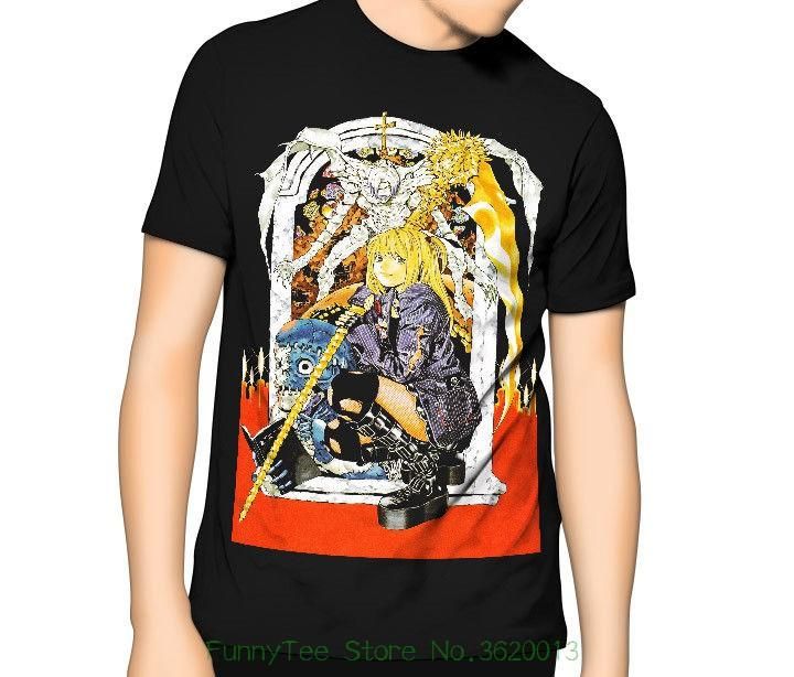 Death Note T Shirt Anime Popular Cartoon Fashion Summer Tops