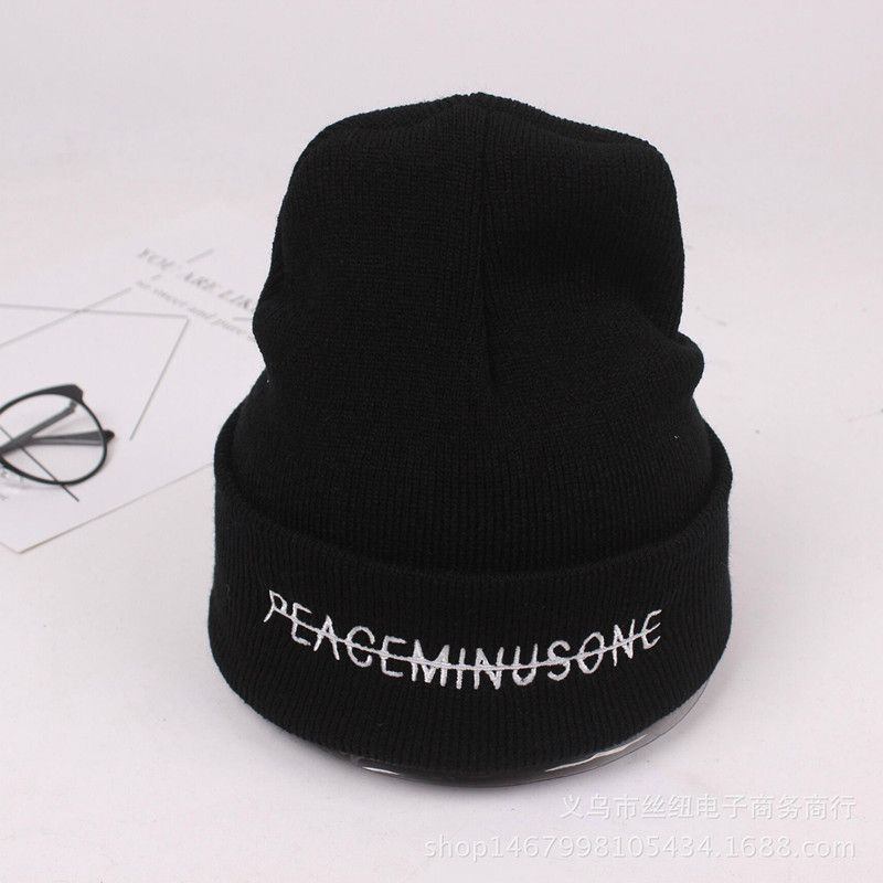 2021 Wholesale Black Hat Kpop Bigbang GD G Dragon Peaceminusone Knit