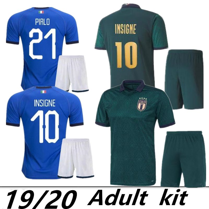 2019 Italy 2019 Jerseys Adult Kits Third Green Jersey De ...