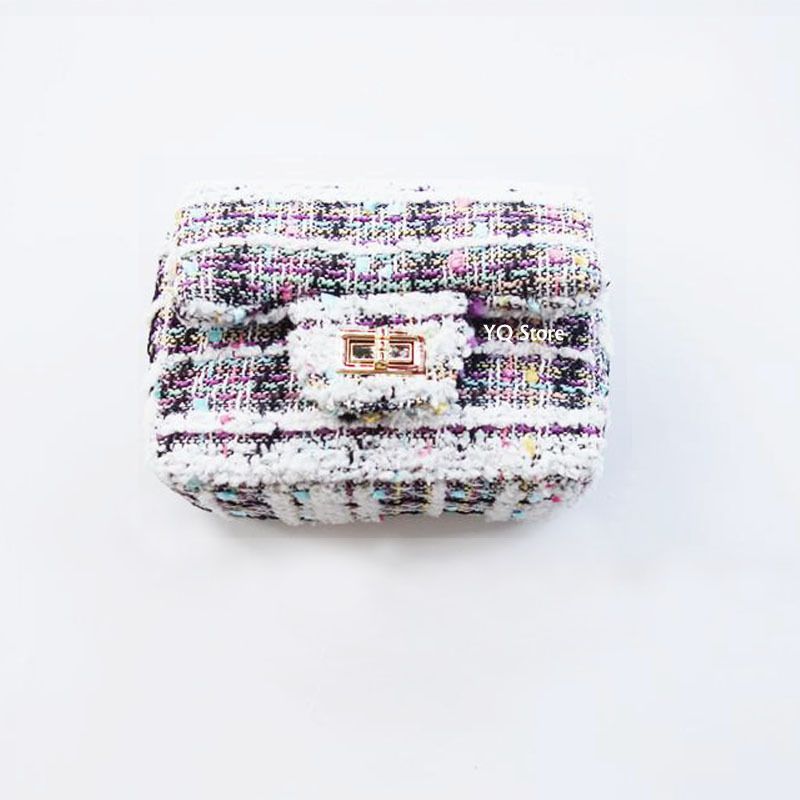 Kid Girls Woolen Autumn Winter Style Cross Bod Messenger Bags Baby Kid Girls Woolen Autumn Winter Style Cross Bod Messenger Bags Baby