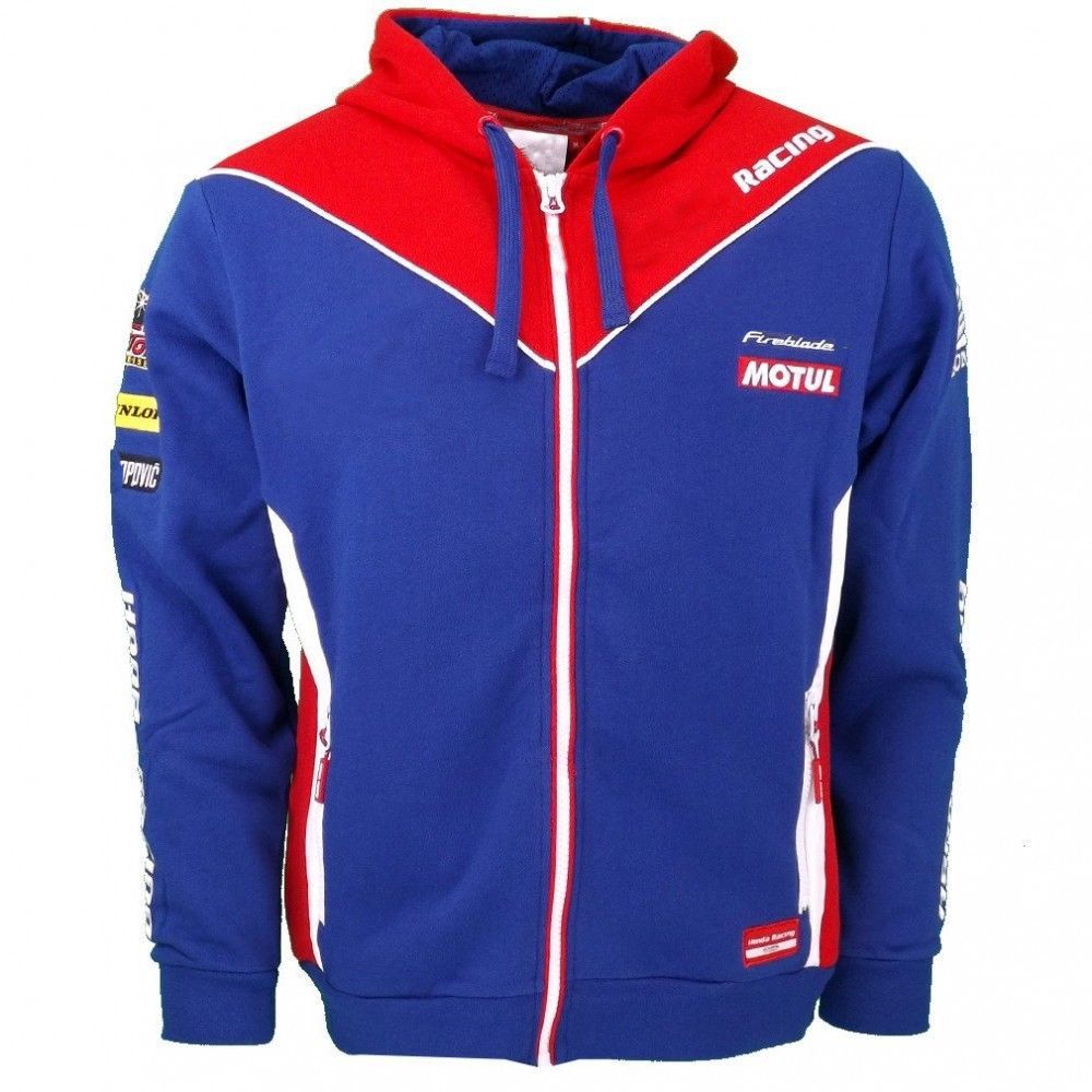 Acquista Novità Felpe Con Cappuccio Motogp 2018 Honda Hrc Racing