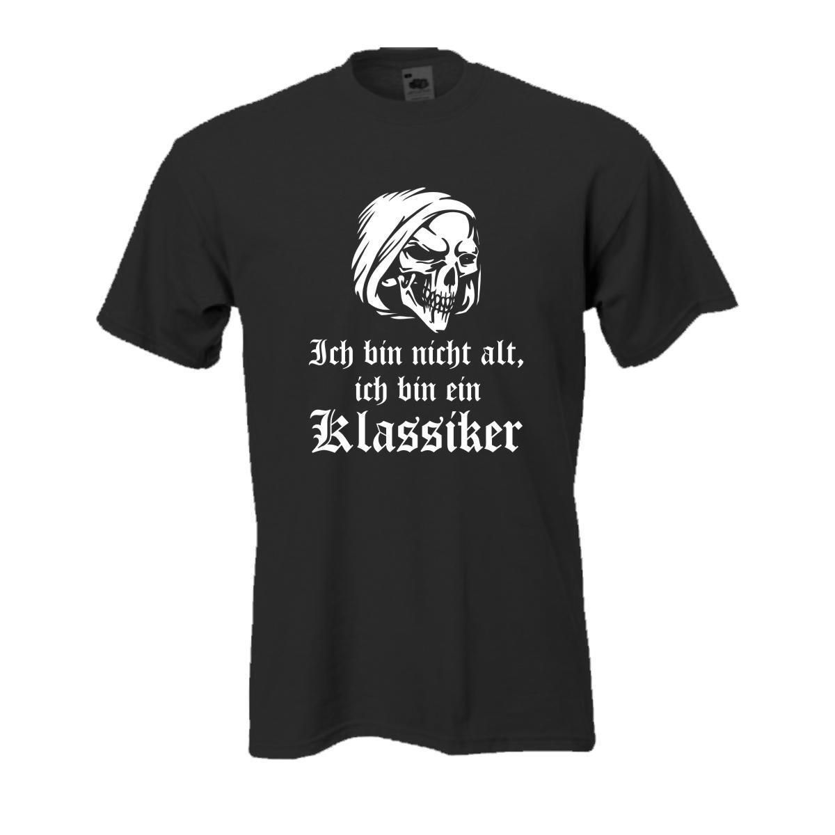 Ich Bin Nicht Alt Schwarzes Funshirt Lustige Sprüche Große Größe Bl089 Funny Free Shipping Unisex Casual Tshirt Top
