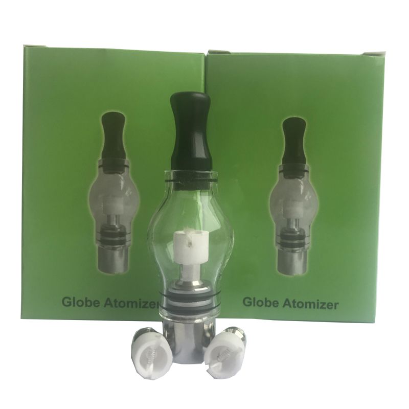 Happywater Globe Glass Atomizer Kit Single Cotton Coils Dry Herb