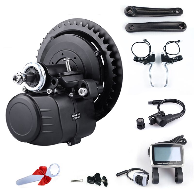 2021 36V 250W Tongsheng Tsdz2 Torque Sensor DIY EBike Mid Drive Crank