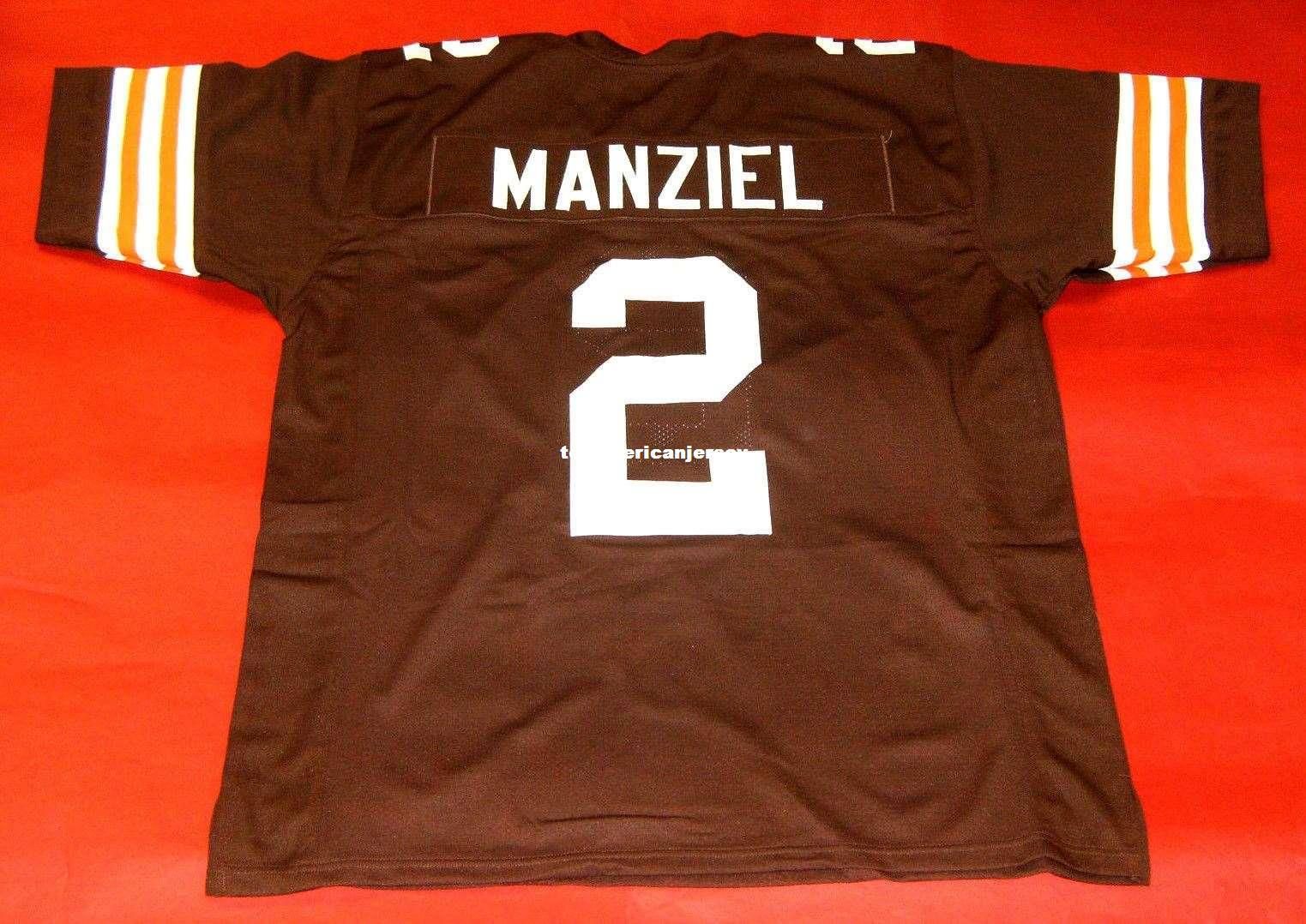 cheap johnny manziel browns jersey