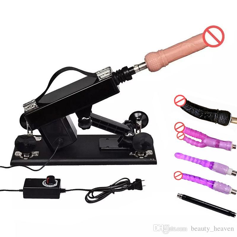 Automatic Sex Machine Gun With Anal Dildo Accessories 6cm