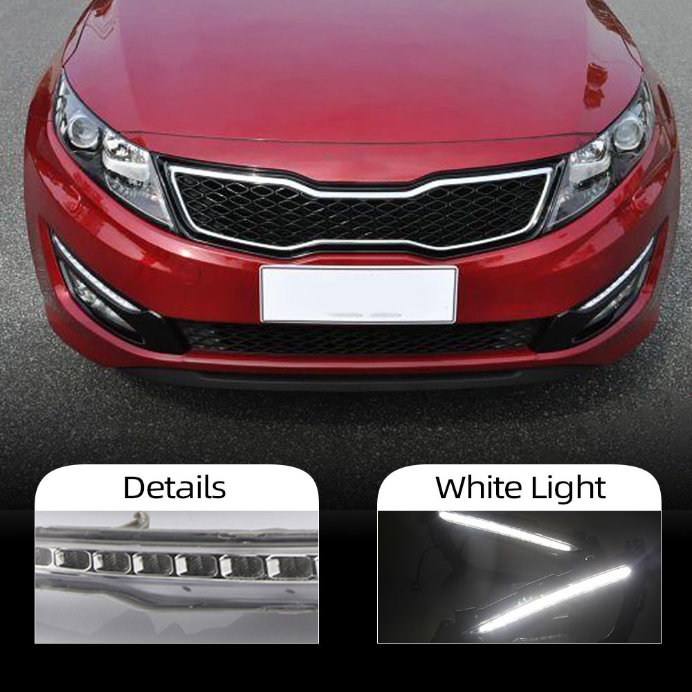DRL For KIA Optima K5 2011 2012 2013 2014 Daytime Running Lights Fog
