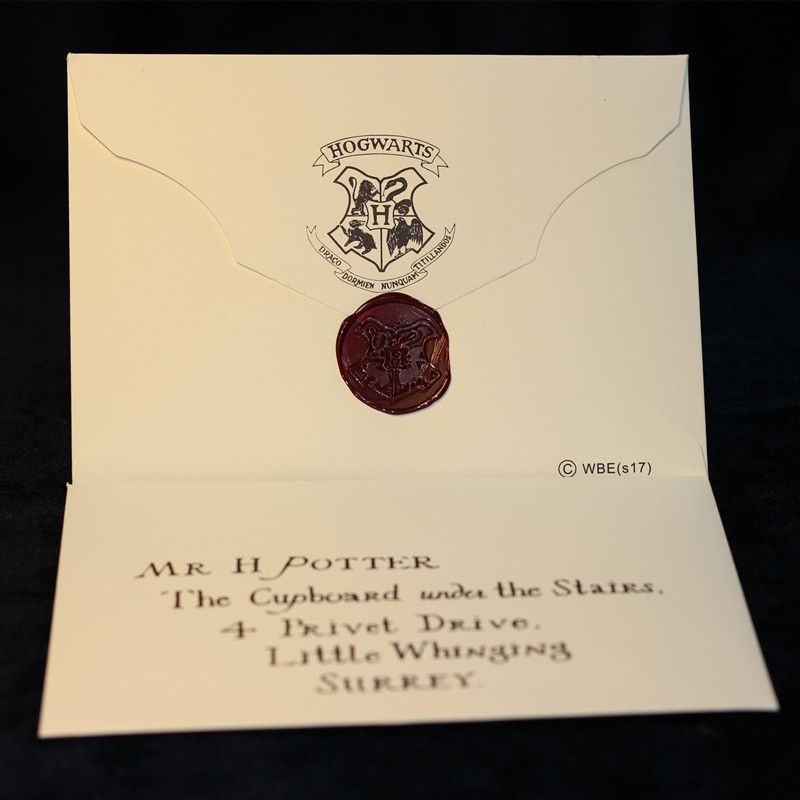 Compre 2019 Harry Potter Hogwarts Carta De Entrada Carta 