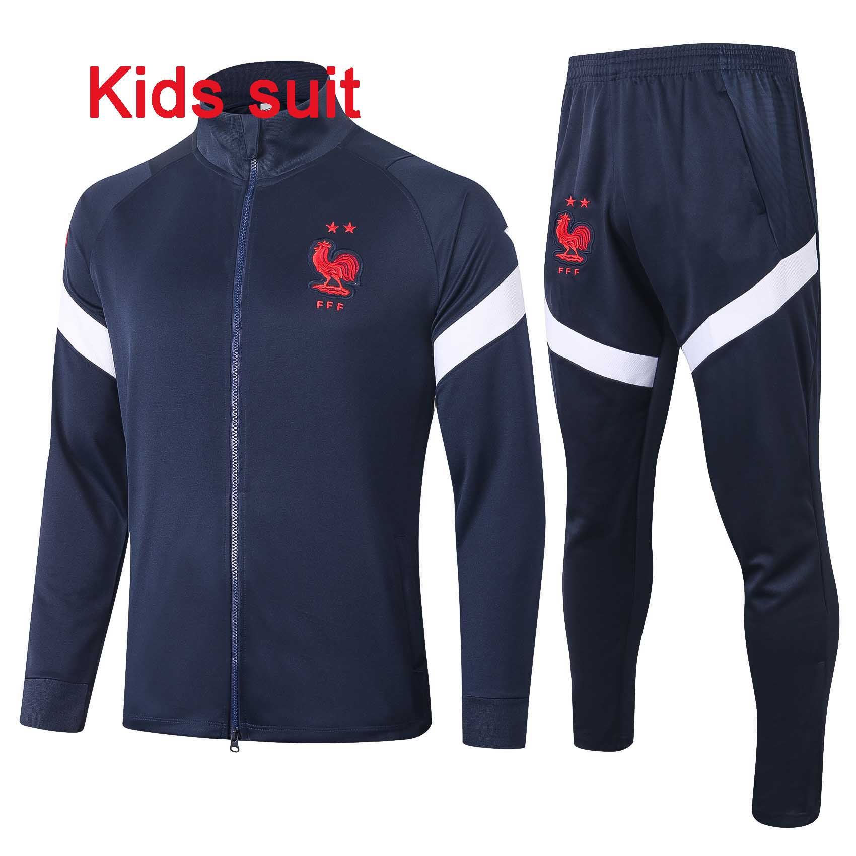 2021 POGBA Kids Jacket Tracksuits MBAPPE Child Survetement ...
