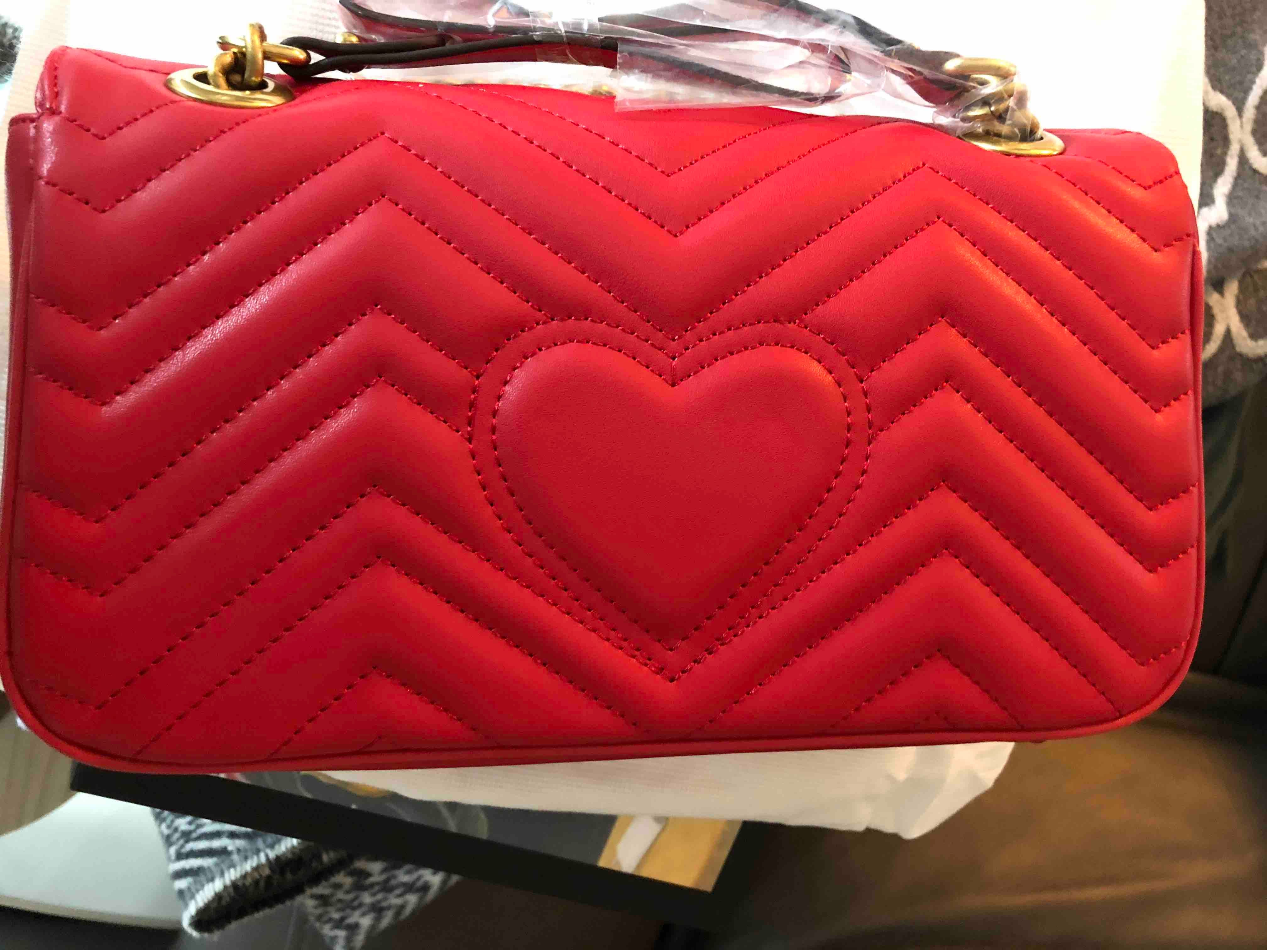 New Famous Love Heart Brand Women Designer SOHO Shoulder Bag Leather ...