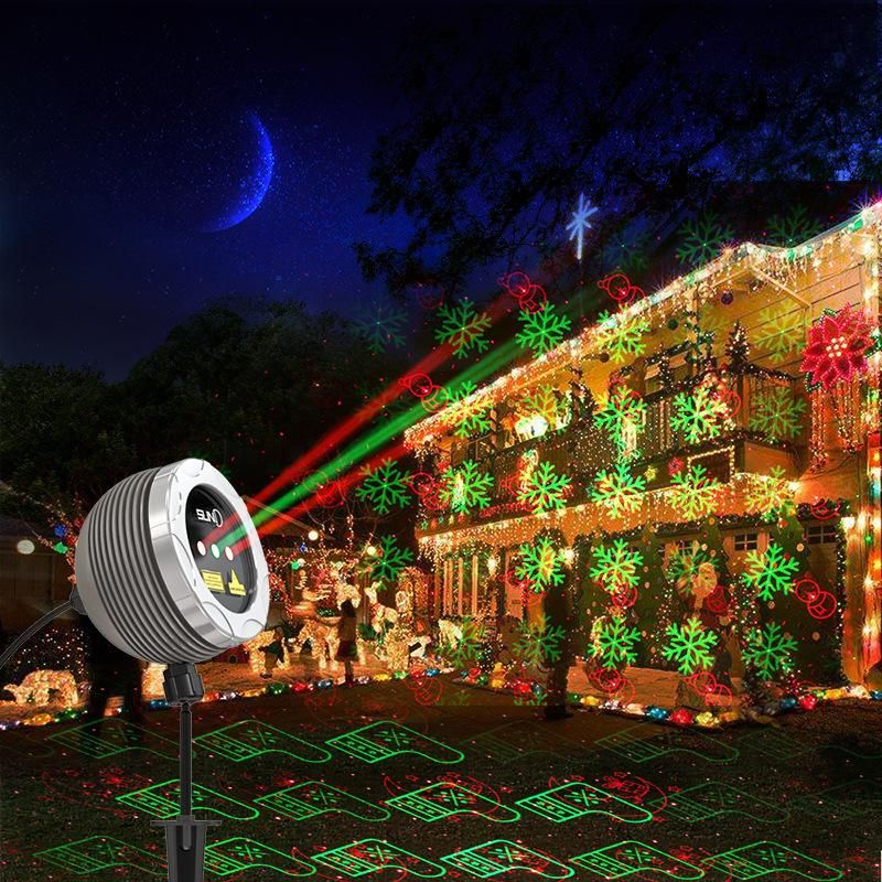 Remote Control Conch Shape Outdoor Waterproof Laser Light Garden Remote Control Conch Shape Outdoor Waterproof Laser Light Garden Yard Landscape Lighting Decoration Projector Lawn Lamp Wall