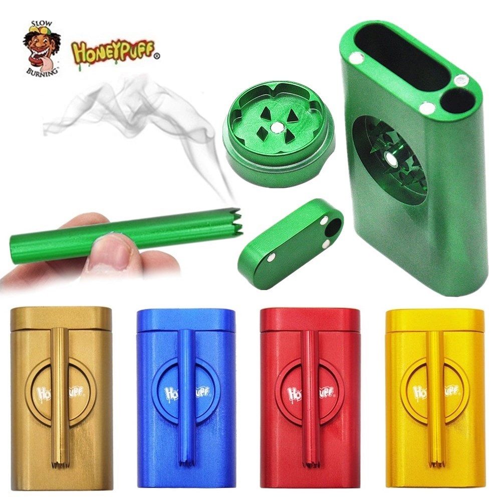 2019 HONEYPUFF Aluminum Tobacco Dugout Metal Multifunctional