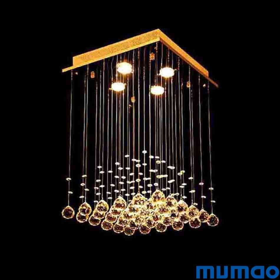 Compre Candelabros De Techo De Techo Cuadrado Luces Colgantes Modernas