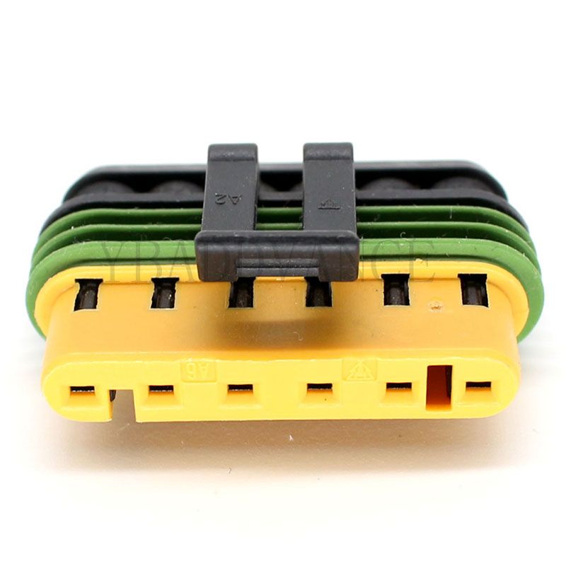 Japanese 6 Pin Automotive Electrical Connector Plug Terminal Fit For