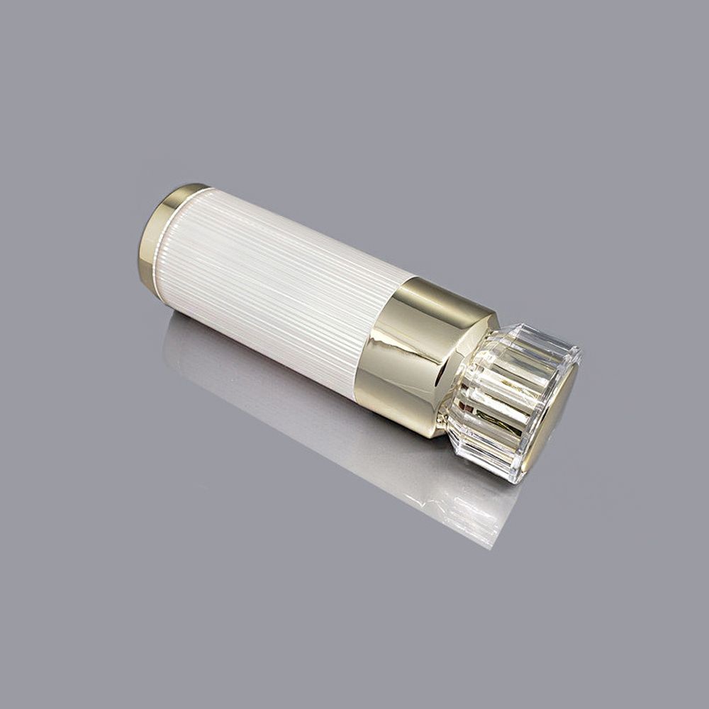 Download 2021 15ml Small Capacity Airless Pump Bottle In Acrylic, Pearl White Vacuum Round Bottle With ...