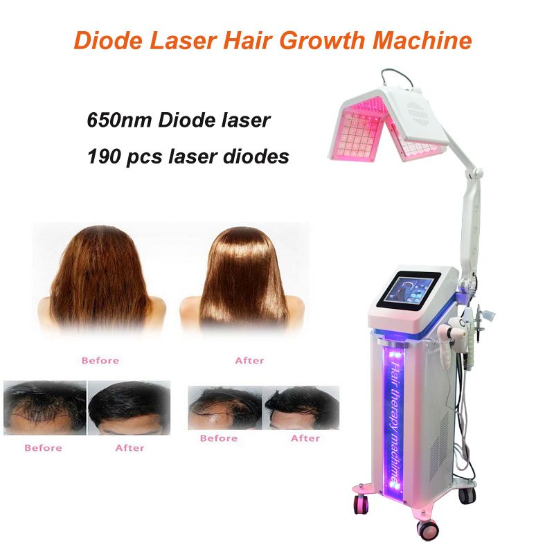 Red Diode Laser Regrowth Hair Machine 650nm Diode Laser Anti Hair