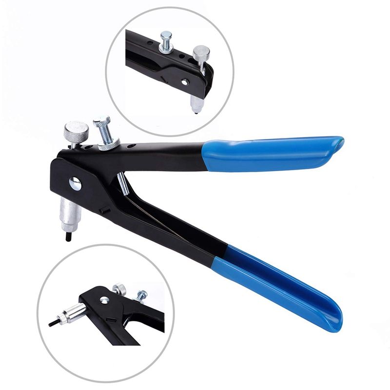 2020 DIY Rivet Nut Tool Kit Set Blind Rivet Nut Hand Riveter Tool