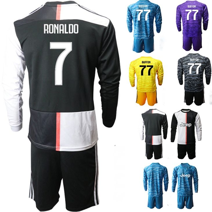 2021 Kids Personalized Custom Home Children Long Sleeve Uniform 20 21