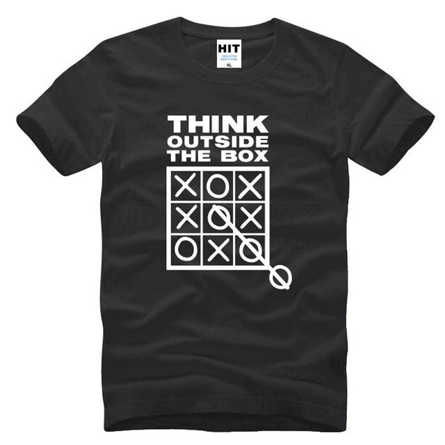 2019 mens designer t shirts think outside the box funny cool creative t shirt design ideas