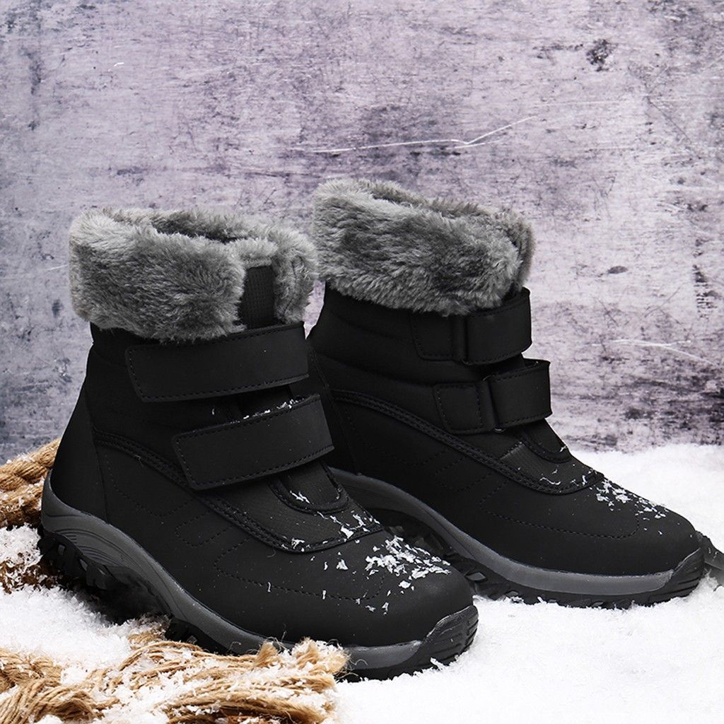Waterproof Cotton Boots Women Casual Plush Flat Short Snow Boots Autumn Winter Leisure Keep Warm Ladies Shoes Zapatos De Mujer Shoes For Women Desert Boots From Tinypari 41 09 Dhgate Com