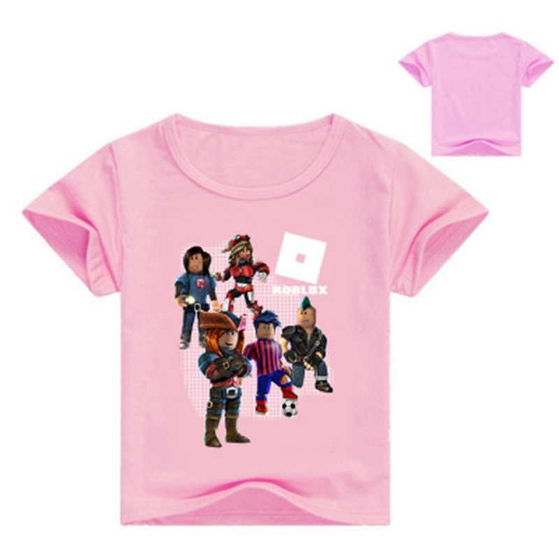 3d Print Roblox T Shirts Baby Boy Cute Tops Cotton T Shirt Cartoon Tshirt Clothing Short Sleeves Children Summer Kid 2019 Tees - roblox vietnam shirt