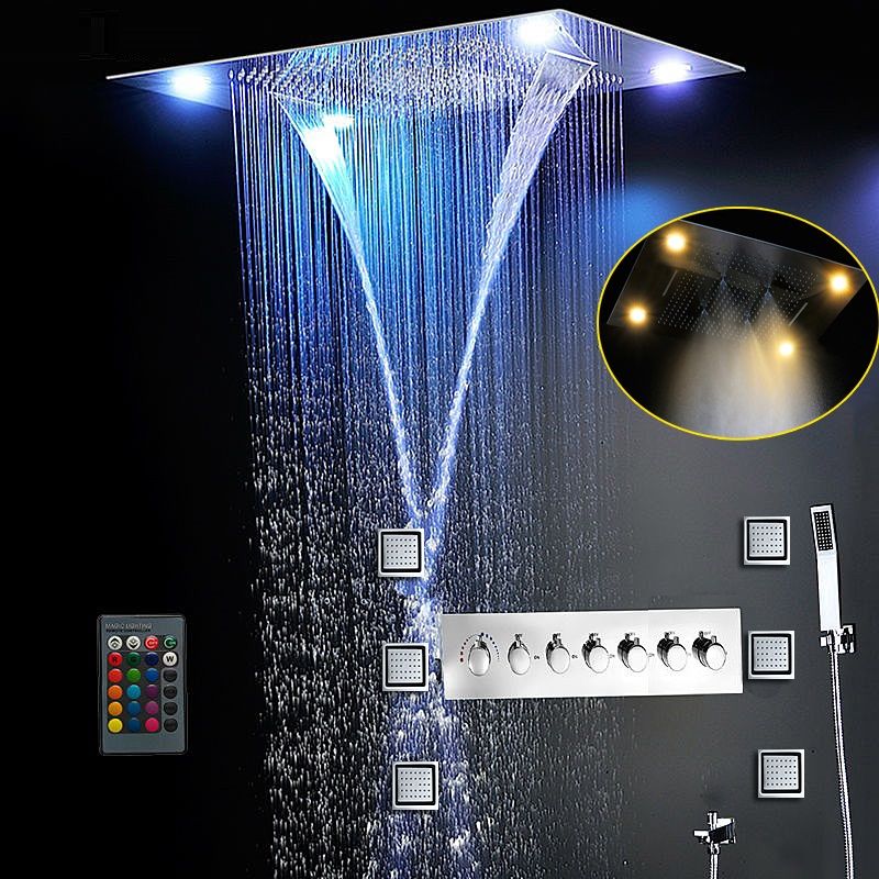 Most Complete Shower Set 6 Functions Luxurious Bath System Large