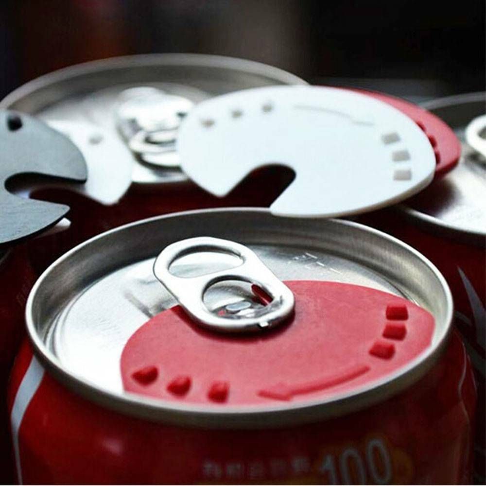 2020 Beer Can Cover Useful Beverage Can Lid Sealer Cap Soda Beverage Drink Snaps Tops Flip