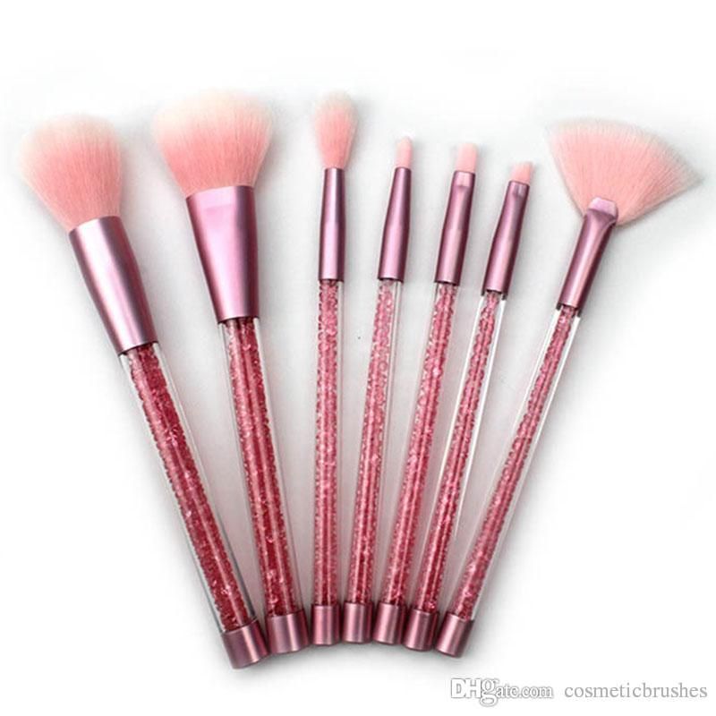 myabsy bling aquarium liquid glitter brush set makeup brushes kit glitter brush
