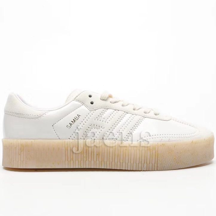 New Man Woman Samba Rose Fashion Designer Leater Pu Black