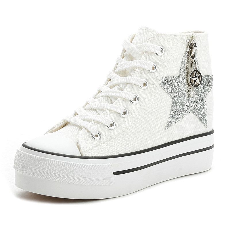 wedge canvas shoes uk