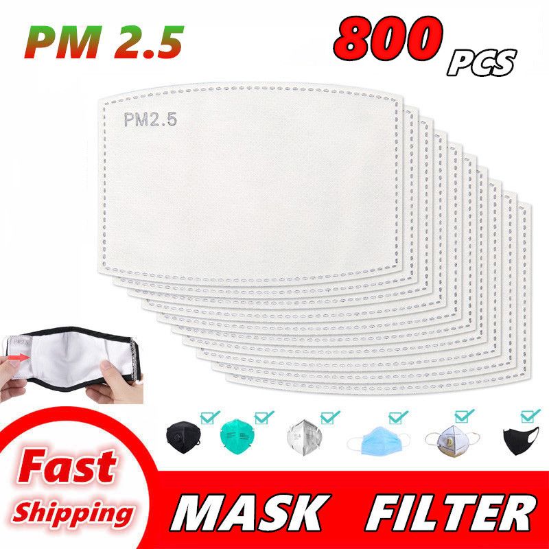 2021 PM2.5 Filter For Mask Anti Haze Mouth Masks Replaceable Filter