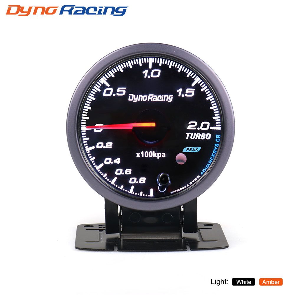 Supercharger Kit Digital BOOST Gauge BLUE LED *PSI* Universal Fit for Turbo