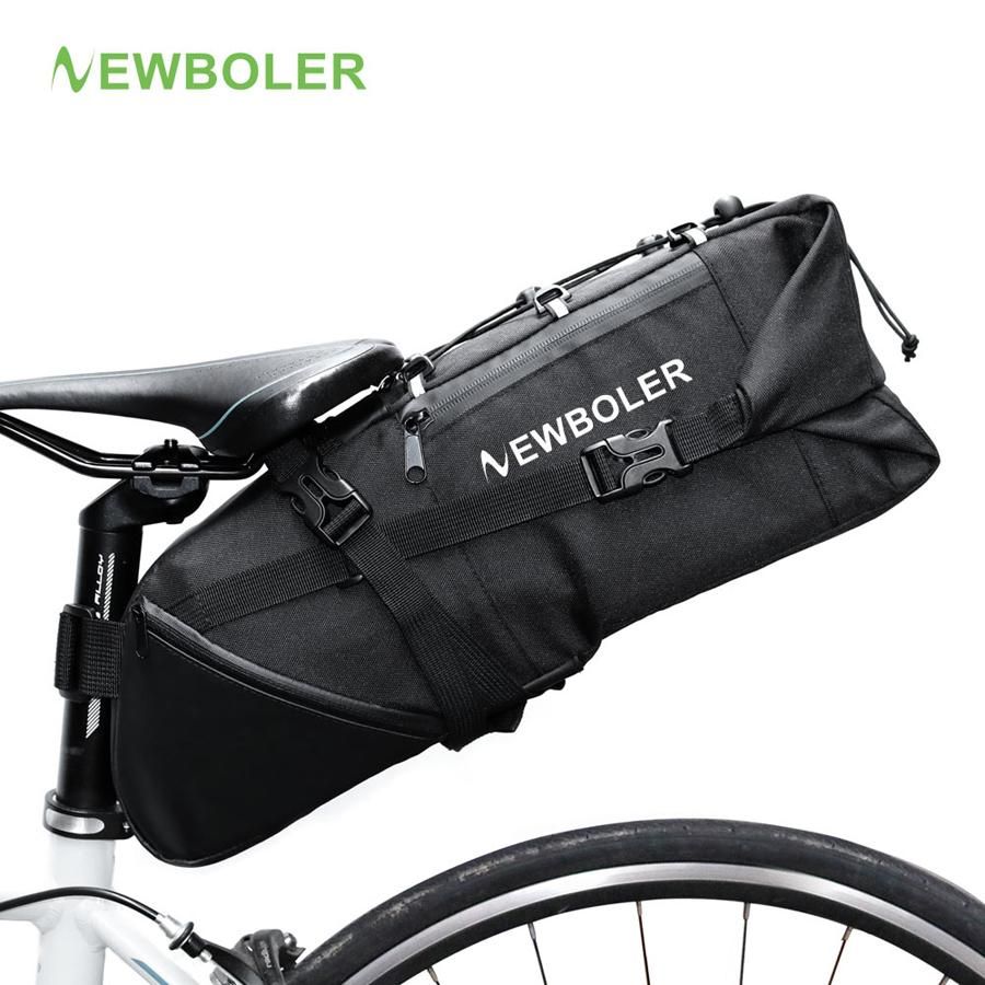 NEWBOLER Bike Bag Bicycle Saddle Bag Pannier Cycle Cycling Mtb Bike