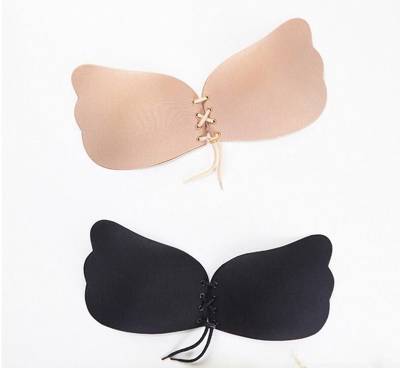 Strapless Silicone Invisible Bra Push Up Fly Women Adhesive Backless