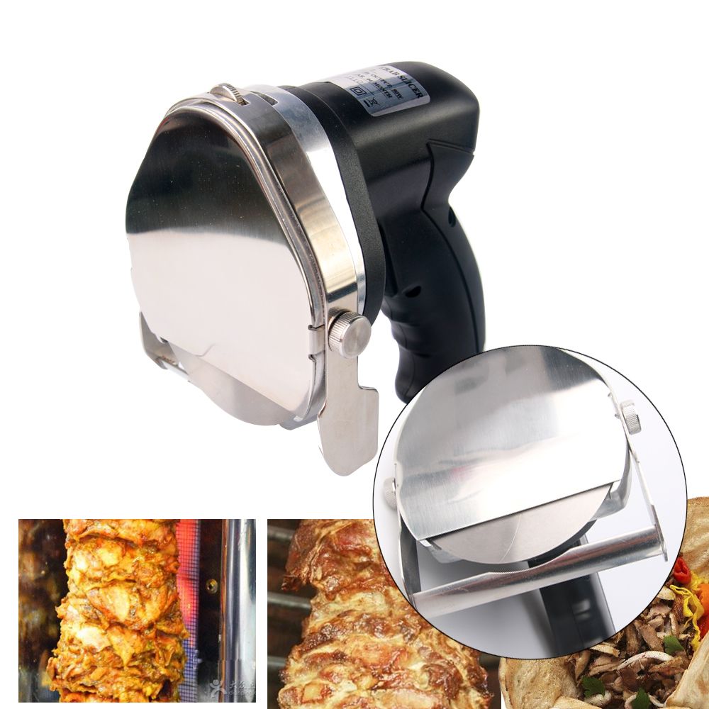 Fast Delivery Automatic Electric Doner Kebab Slicer For Shawarma,Kebab