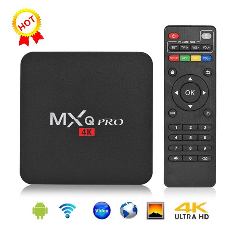 Compre Smart TV Media Player MXQ Pro RK3229 CAJA DE TV Android 7.1