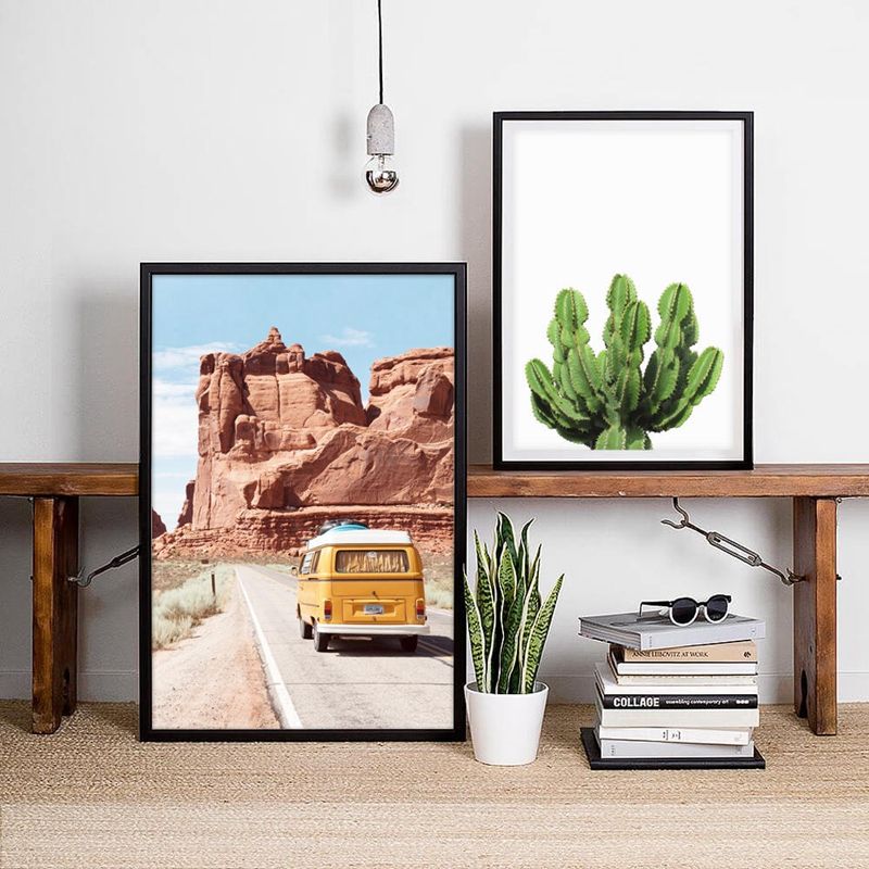 2019 Desert Decorating Print Cactus Poster Wall Art Mexican See Larger Image