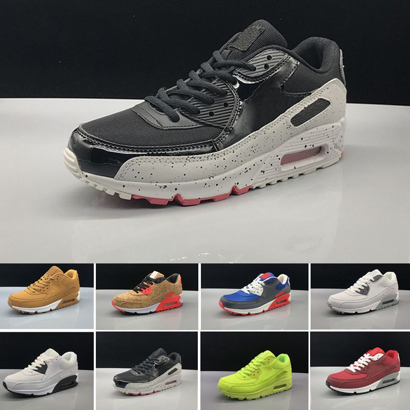 High Quality Air Cushion 90 Casual Shoes For Women Men Sport Shoes ...