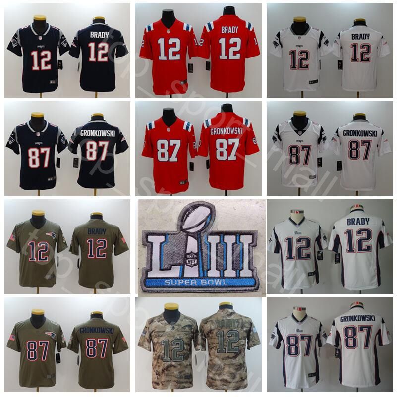 red patriots jersey youth