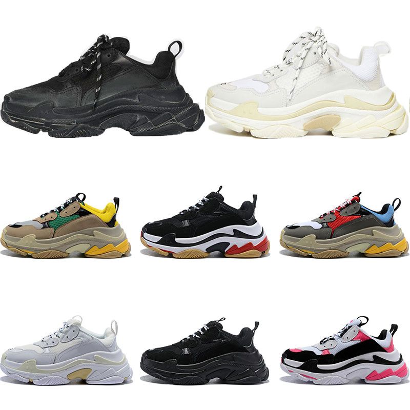 Triple S 17fw Sneakers Men Women Casual Shoes Vintage