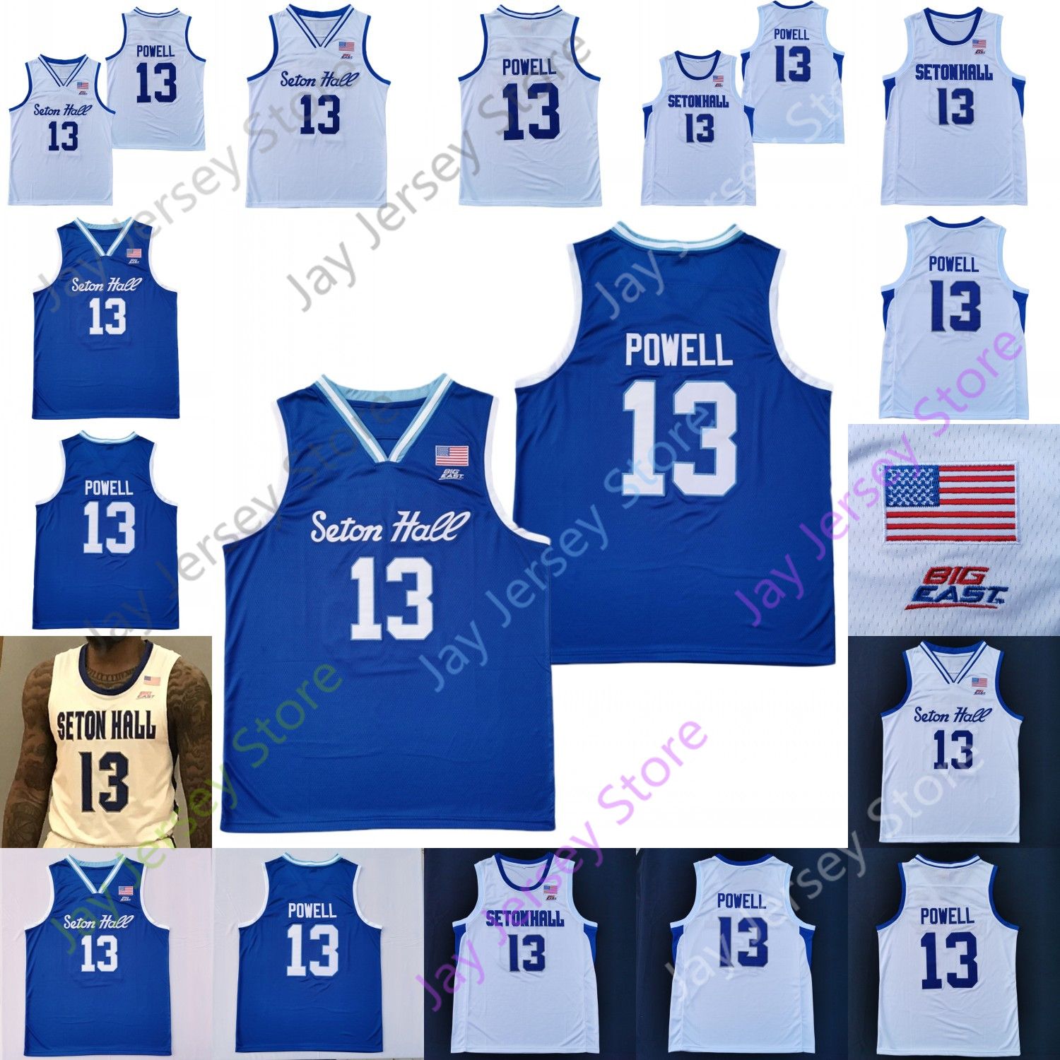 2019 Custom Seton Hallî€ Basketball Jerseyî€ College Sandro Mamukelashvili Myles Powell Quincy ... 2019 Custom Seton Hallî€ Basketball Jerseyî€ College Sandro Mamukelashvili Myles Powell Quincy ...