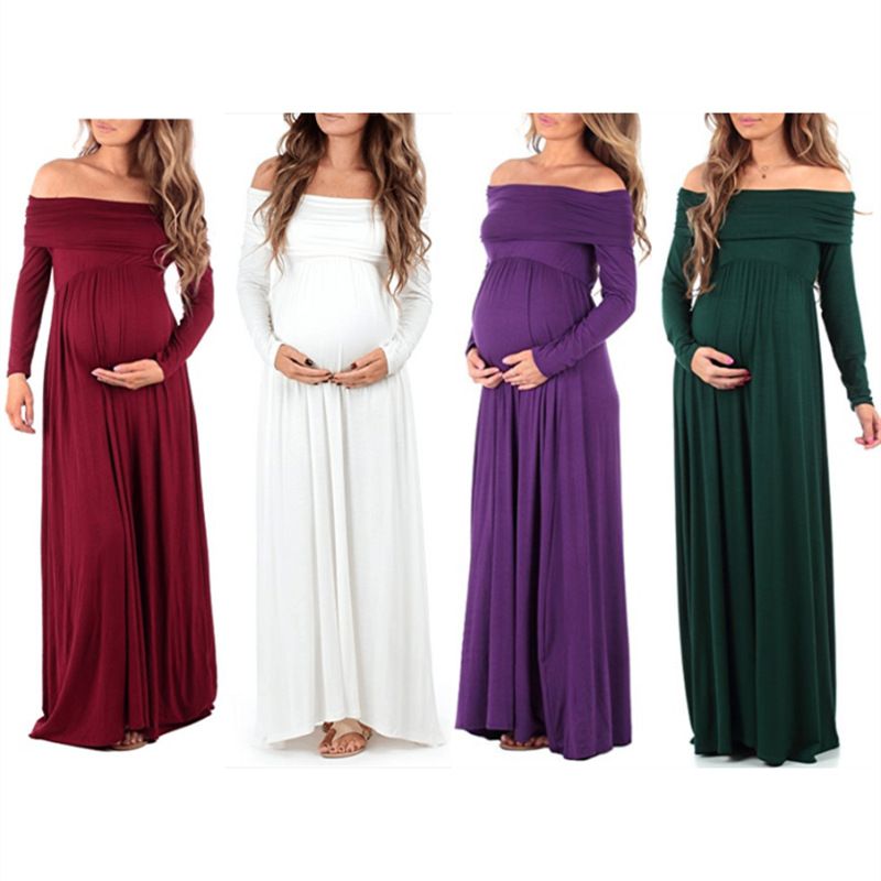 dinner gown for pregnant ladies
