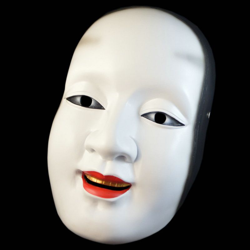 Drama Mask, Resin Mask, Gift, Japanese Noh Drama, Prajna, Sun Jilang