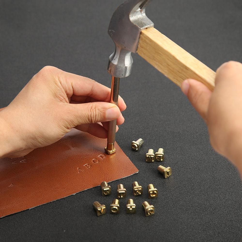 2021 Alphabet Leather Stamping Printing Punch Tool English Letters