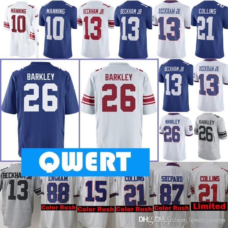 saquon barkley jersey color rush