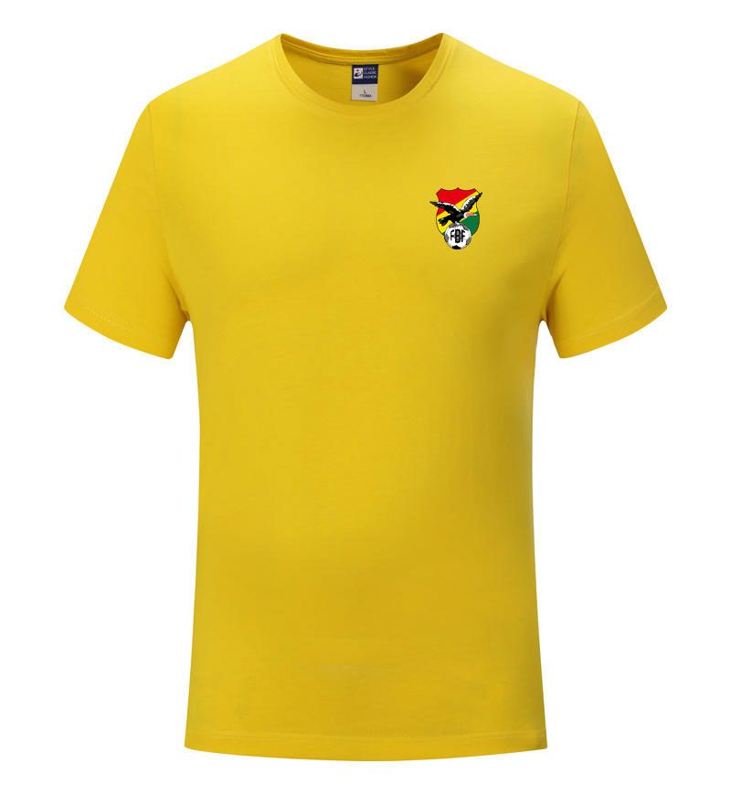 2021 Bolivia Men'S T Shirt Fashion Football Jersey Short Sleeved T