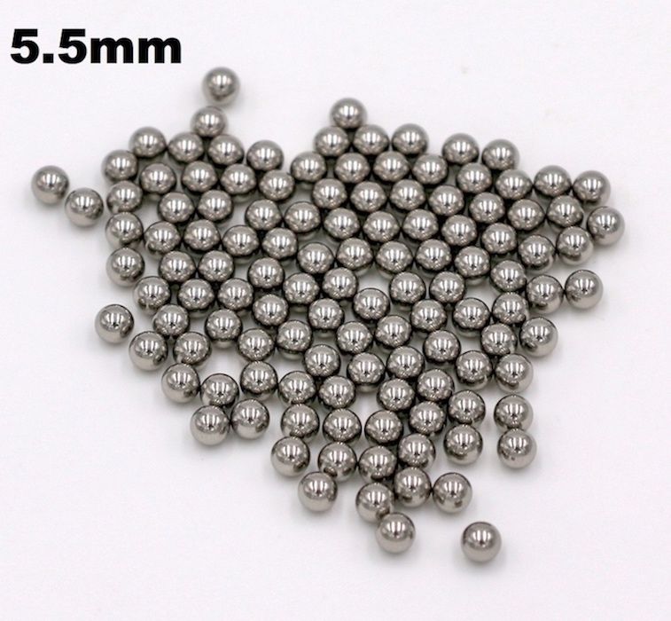 Solid Bearing Balls High Precision 5mm 1000PCS Brass H62