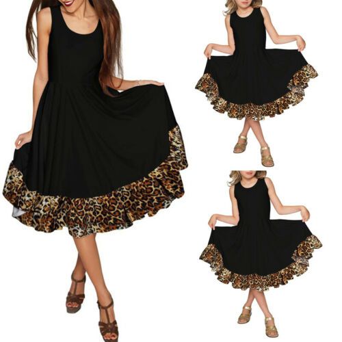 Matching Mother And Daughter Dresses Outfits Summer Party Dress